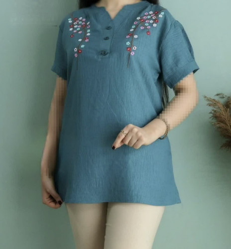 تیشرت لنین گلدوزی